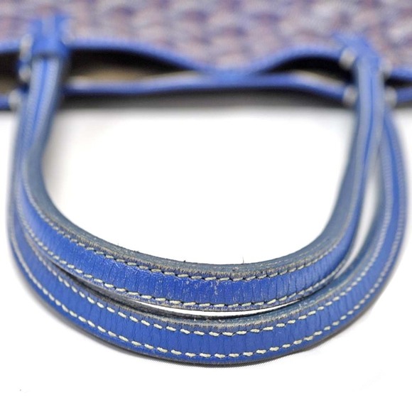 Goyard Saint Louis tote bag blue - Picture 7 of 9